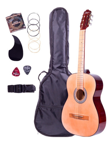 Guitarra Acústica Infantil 3/4, Paquete Con Accesorios