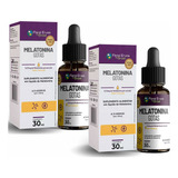 Kit 2x Melatonina Pura Alta Absorção - 30ml Cada - Sabor Maracujá