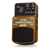 Pedal De Guitarra Behringer Tp300+ Ultra Tremolo/pan Cor Marrom