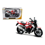 Mv Agusta Brutale 1090 Rr - Superbike - V Moto Maisto 1/12