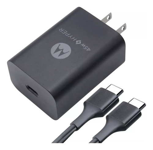 Cargador Motorola 45w Turbo Power Original Tipo C A C