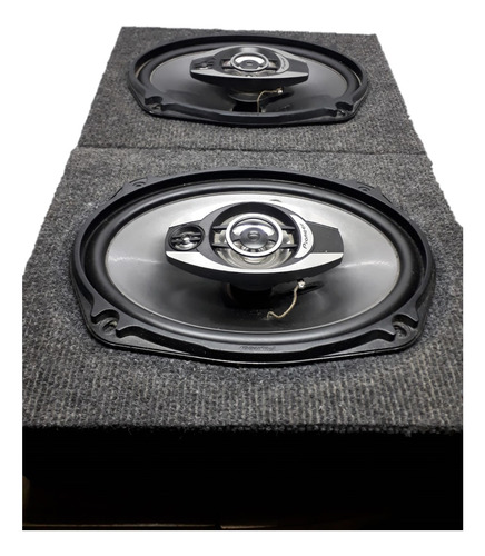 Par Parlantes Pioneer Tsa 69725 400w 3vias Con Caja Acústica