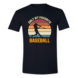 Playera Negra Hombre Béisbol Campeones Baseball 013