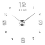 Reloj De Pared Mute, Grande, 3d, Para Pared, Bricolaje