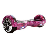 Hoverboard Barato Roxo Galáxia 6,5 Led Bolsa Transporte