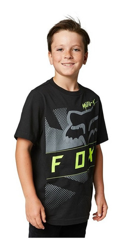 Playera Camiseta Fox Ss Fheadx Slider Youth Niño Casual Mtb 