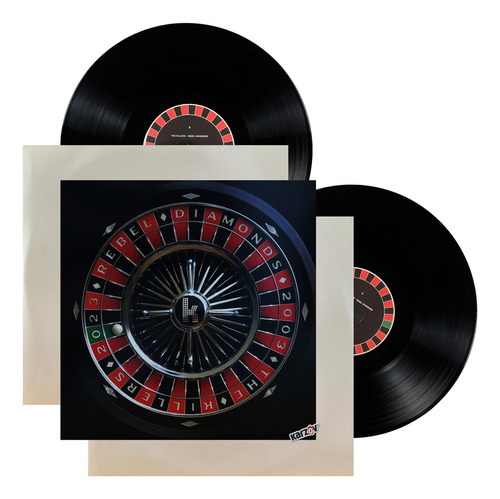 The Killers Rebel Diamonds Importado 2 Lp Vinyl Versión Del Álbum Estándar
