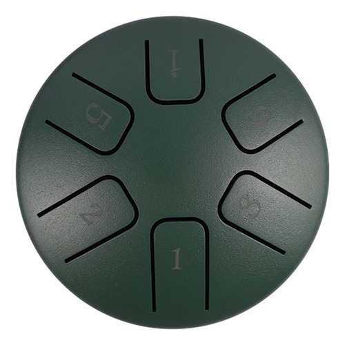 6 Notas 3.8 Pulgadas Mini Steel Tongue Drum Hand Pan Drum