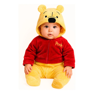 Mameluco Disney Winnie Pooh And Friends Diseño De La Tela 0108-estándar Talla 18 Meses | Meses sin interés
