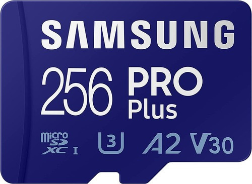 Memoria Micro Sd Samsung Pro Plus 256gb 4k U3 A2 V30 160mb/s