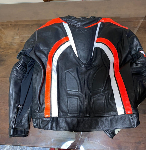 Campera De Cuero Proskin Moto