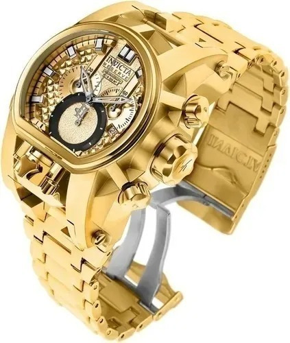 Relógio Invicta Zeus Magnum Banhado Ouro 25210 100% Original