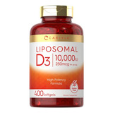 Suplemento De Vitamina D3 Liposomal De Carlyle, 10.000 Ui, 4