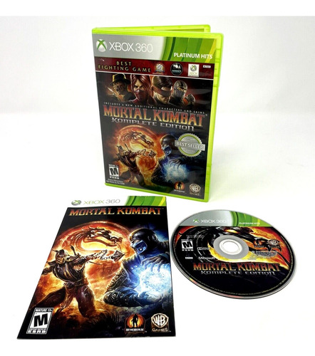 Mortal Kombat Komplete Edition - Xbox 360 Retrocomp Xbox One