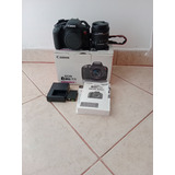 Canon Eos Rebel Kit T7i + Lente 18-55mm Dslr Color  Negro