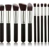 Set Brochas Maquillaje Profesional 10 Unidades