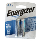 Pilas Baterias Energizer X2 Aa Larga Duracion 1.5v Litio 