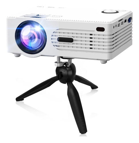 Mini Proyector 7500 Lúmenes, Compatible Con Pantalla Full Hd