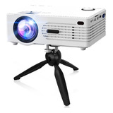 Mini Proyector 7500 Lúmenes, Compatible Con Pantalla Full Hd