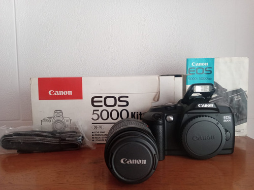 Cámara Canon Eos 5000kit 38-76mm