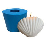 Molde Forma Silicone Vela Sabonete Concha P