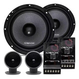 Alto Falante Kit 2vias Audiophonic Club Kc 6.3 K.c 160wrms 