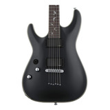 Schecter Damien Platinum 6 Zurdos - Negro Satinado