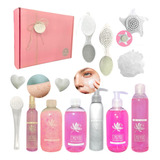 Kit Relax Caja Regalo Mujer Set X12 Rosas Zen Spa Aroma N101