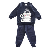 Conjunto Infantil Kely & Kety Moletom Cat