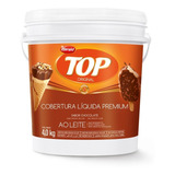 4kg Cobertura Picolé Sorvete Chocolate Ao Leite Premium 