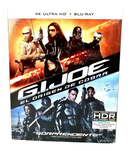 G.i. Joe El Origen De Cobra 4kultrahd+blu-ray Original 