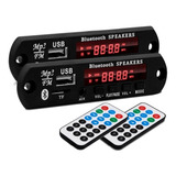 Kit 2 Placa Decodificador Plaquinha Bluetooth Usb Fm Aux Top