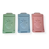 Porta Tarjeta Sube Original Diseño Colores Pastel Pack X25