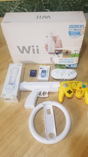 Nintendo Wii Completo, Accesorios Y Buenas Condiciones. 