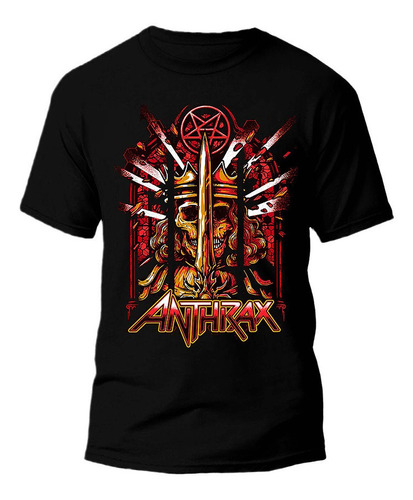 Remera Dtg - Anthrax 02