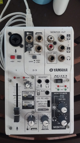 Mesa De Som Digital Yamaha Ag03