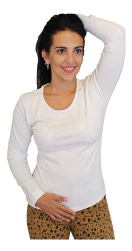 Camiseta Termica De Mujer Frizada Super Abrigada Invierno