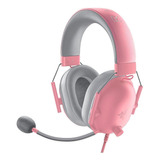 Audífonos Gamer Razer Blackshark V2 X Quartz Color Rosa