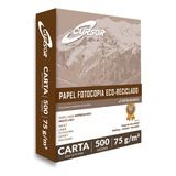 Papel Fotocopia Hojas Tamaño Carta Resma Bond I I 75g 500h