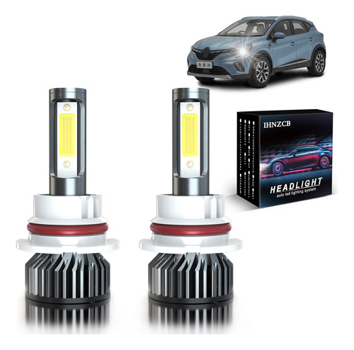 4 Lados, 6000k, 9005 9006 Kit De Faros Led Luz Alta Y Baja