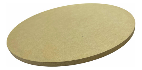 6 Base Mdf Circular 31cm Ancho X .9cm Alto