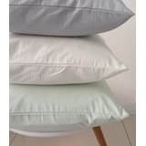 Pack Combo De 2 Almohadones De Tusor 40x40 Cm