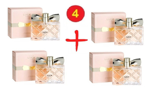 Perfume Feminino Avon Luck La Vie Kit Com 4 Unds De 50ml Cada