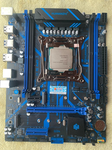 Kit Intel Xeon 2670 V3 + Placa Mãe Qd4 X99 + 16gb Ram (2x8)