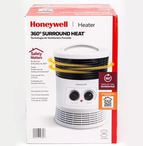 Calefactor Honeywell 360 Surround Heat 1500w
