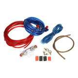 Kit De Cableado Rca, Cable Fusible, Soporte De Cables, Ampli