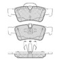 Pastilla De Freno Mercedes Benz Gls-class 350 - 400 - 450 - Mercedes Benz Clase GL