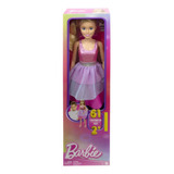 Muñeca Barbie Large Dolls Rubia Hjy02 Mattel