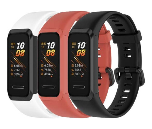 Correa Reemplazable De Silicón Para Huawei Band 4