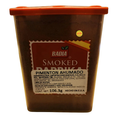 Paprika Ahumada Badia 106.3g Pimentón Ahumado | MercadoLibre